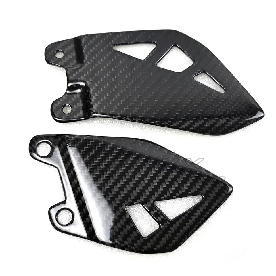 ZX10R Carbon Fiber Heel Guards Rearset For KAWASAKI ZX-10R 2011