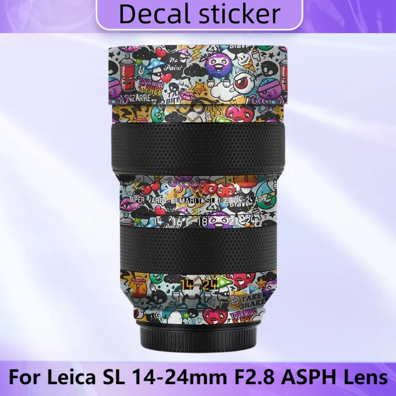 

Для Leica SL 14-24 мм F2.8 ASPH наклейка на объектив 14 24 оберточная крышка для Leica 14-24F2.8 защитная наклейка кожа