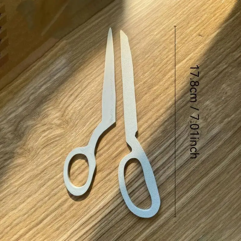 2 Stück Kreative Scherenförmige Haarstäbchen Rutschfester Halt Cooles Einzigartiges Design Für Tägliches Tragen Party Cosplay Haaraccessoires – Detail 3