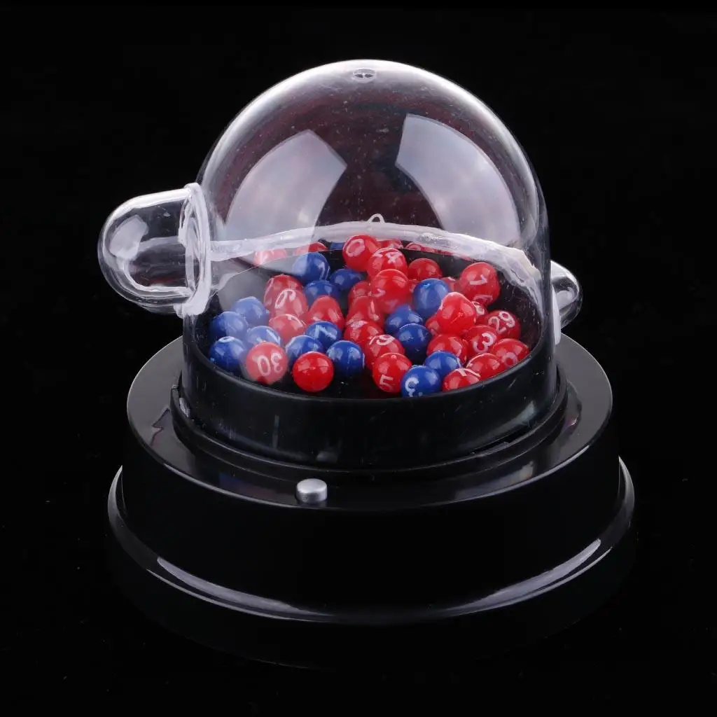 Portable Entertainment Lottery Machine Raffle Balls Draw Game Fine Motor Toy