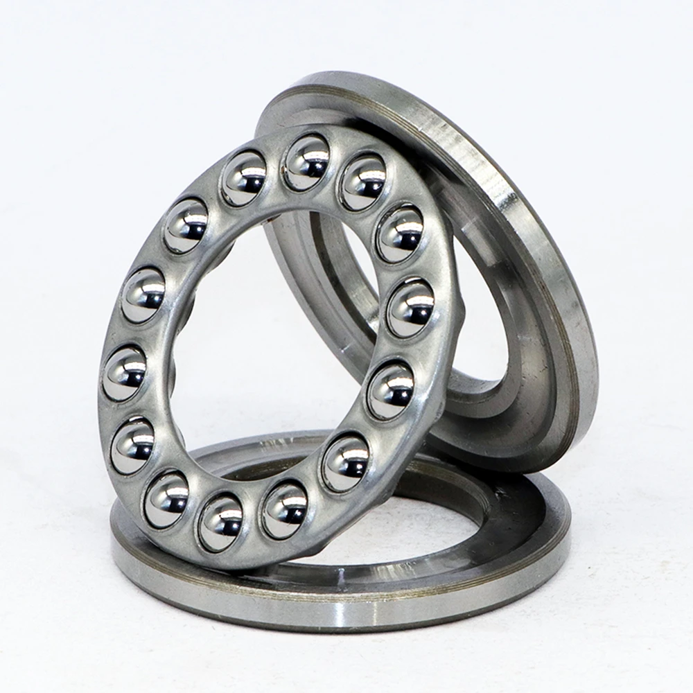 1Pc 35 x 52 x 12mm 51107 Axial Ball Thrust Bearing 3-Parts 35*52*12