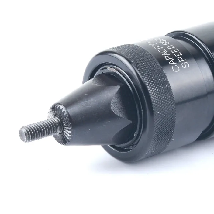 TY88215 Pneumatic Rivnut setting gun rivet nut tools W/Quick-Change 5mm & 6mm (1/4")Mandrels Forward and reverse actions