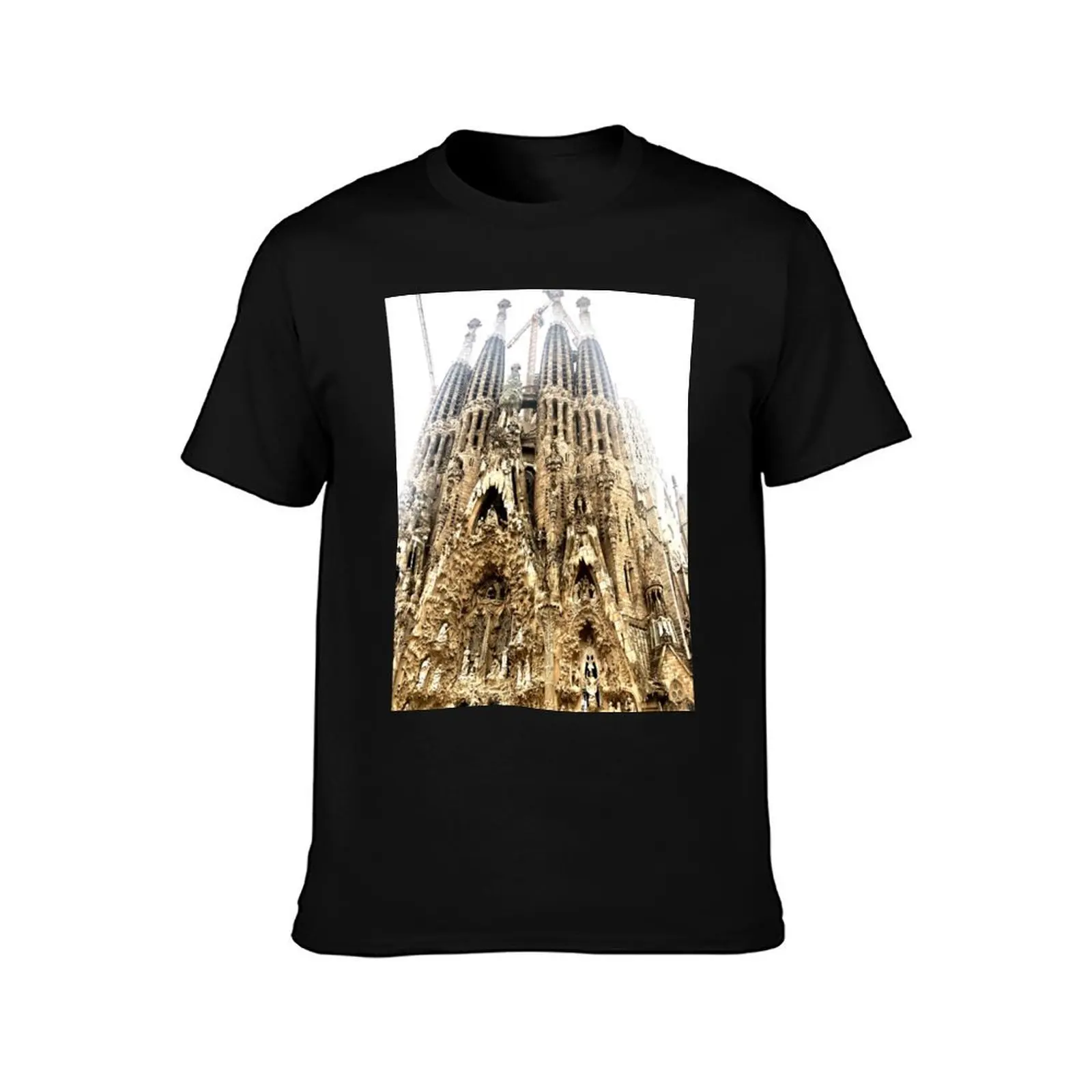 Sagrada Familia Spain T-Shirt sweat essential t shirt Men's t-shirts