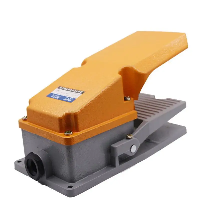 Aluminum Foot Pedal Foot Switch For TIG Torch Spot Welding Hands Free Control