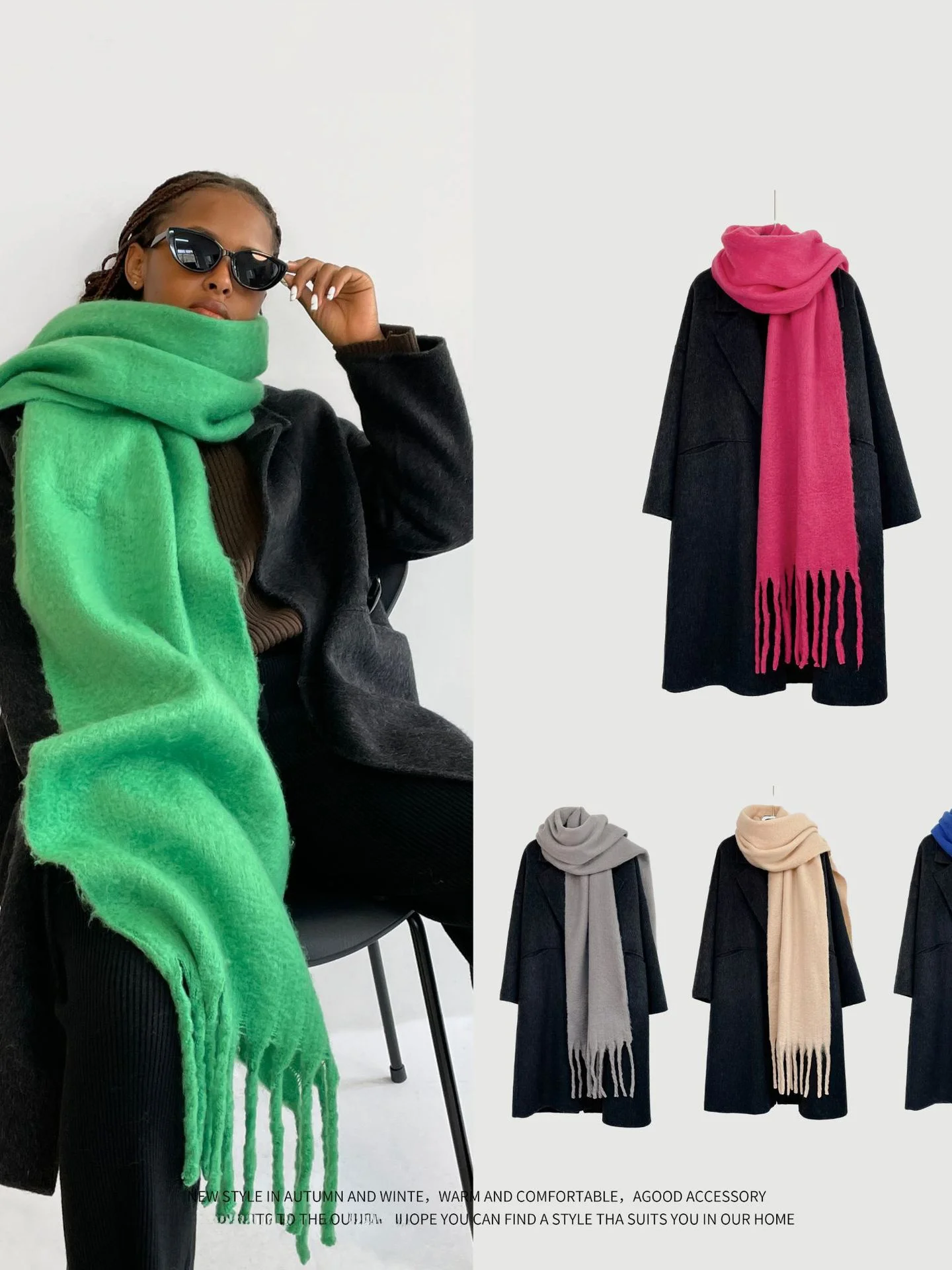 winter-new-sle-pure-color-een-sea-wool-scarf-women's-versatile-high-end-feeling-matching-korean-version-scarf