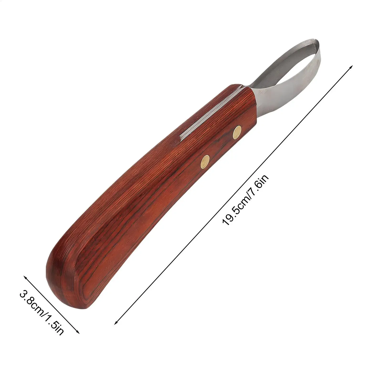 Hoof Pick Cutter Double-Edged Ergonomic Equine Supplies Hoof Farrier Tool For Horse For Bathing Grooming Dairy Barn Farm Ranch