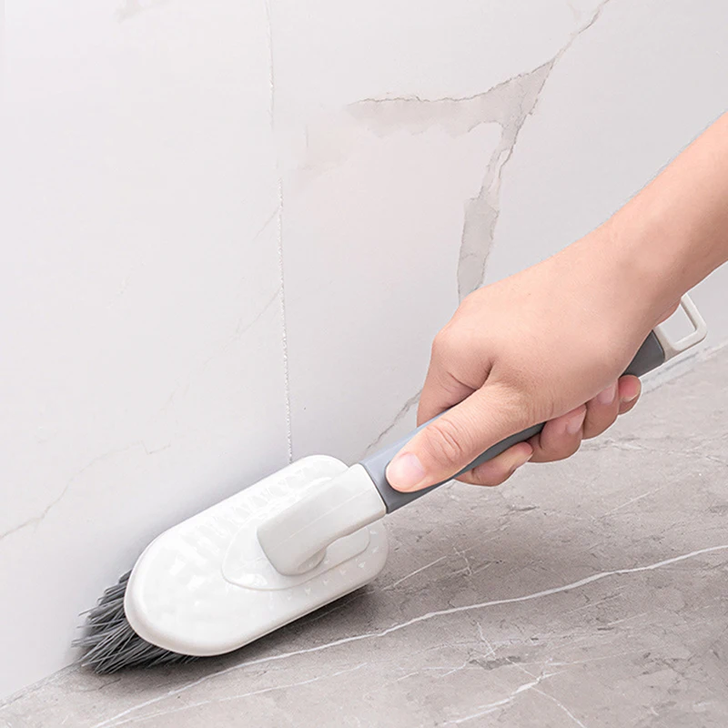 Floor Brush Bathroom Wall Washing Toilet Tile No Dead Corner Slot Brush Household Kitchen Brush Cleaning Tools