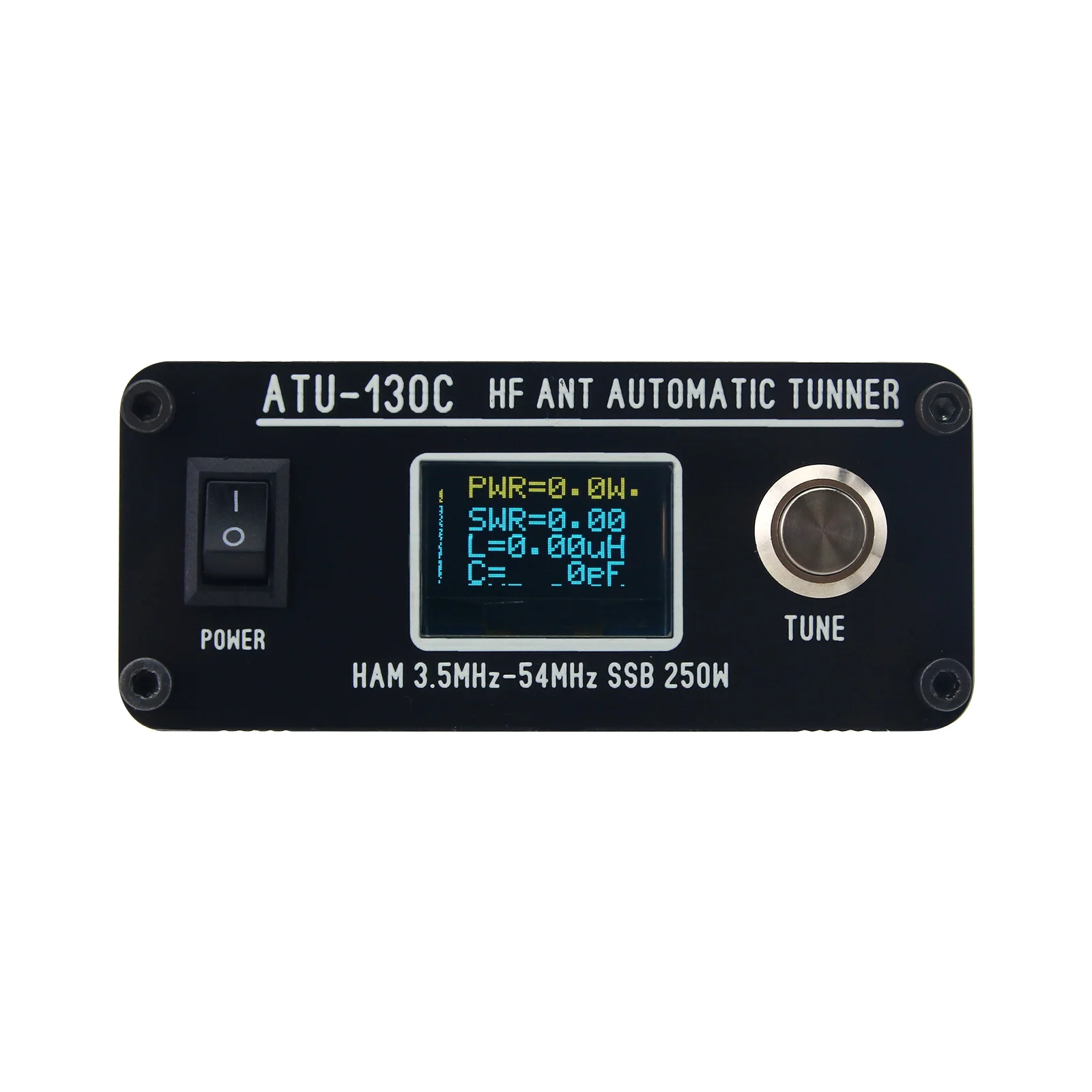 TZT ATU-130C 250 واط 3.5 ميجا هرتز-54 ميجا هرتز HF موالف هوائي تلقائي يدعم AM FM CW SSB لمعدات التحتية اللاسلكية للهواة