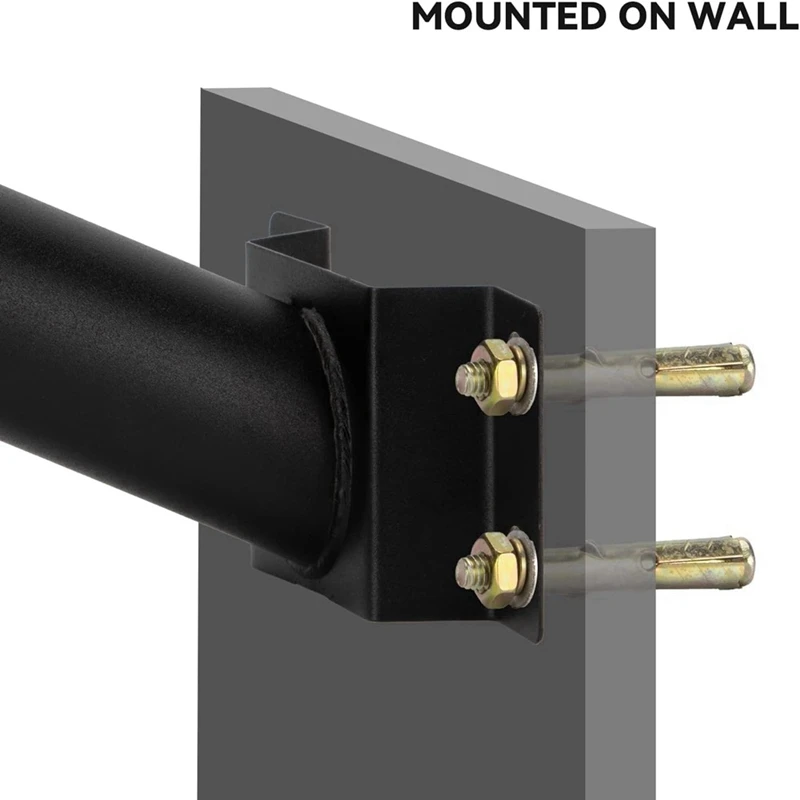 Монтажные кронштейны, удлинительная рукоятка для внешних фонарей, 9,5 дюймов, зеркальный полюс для солнечных уличных фонарей