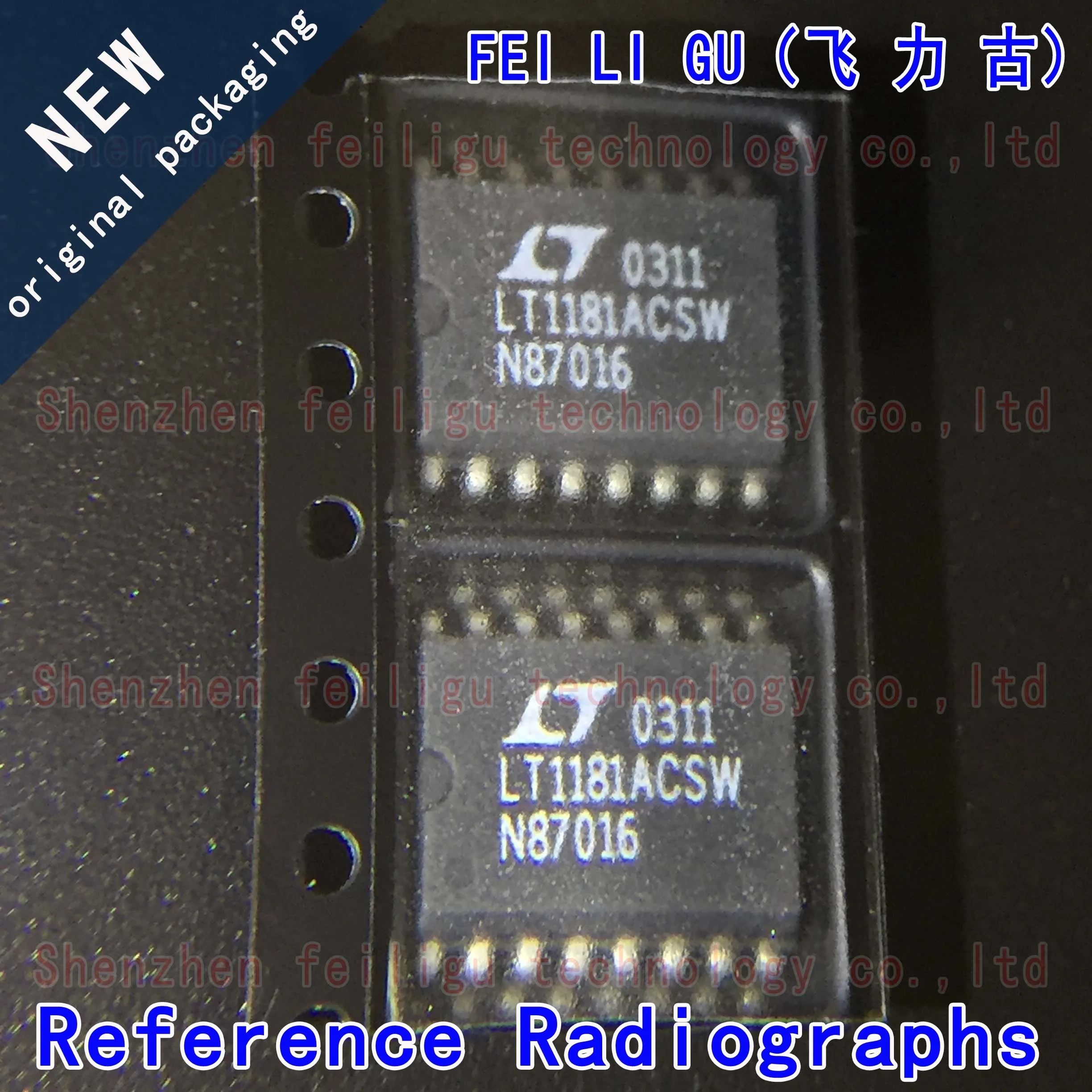 

1~30PCS 100% New Original LT1181ACSW#TRPBF LT1181ACSW LT1181 Packag:SOP16 RS232 Transceiver Chip