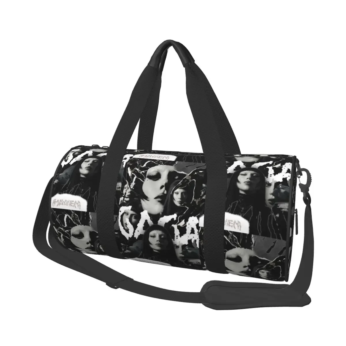 

Lady Gaga Mayhem Album Large Duffle Gym Bag Multi-Functional Duffle Travel Bags Handbags Fitness bag
