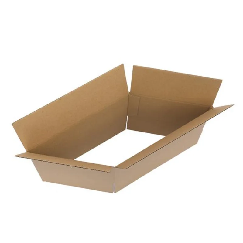 [materiaal] 100 gegolfde papieren verpakkingsdozen 6x4x2" (15,2 * 10,2 * 5,1 cm) Geel Vochtbestendig Stevig en lichtgewicht Waterdicht