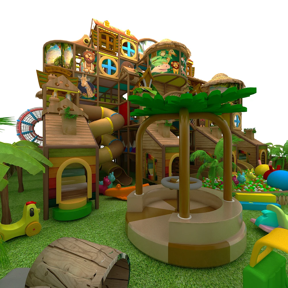 سعر المصنع معدات التسلية الداخلية ملعب الشريحة الكرة حفرة مركز اللعب الداخلي ملعب تسلق لعبة لينة للأطفال #4