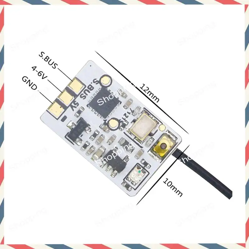 M20K X-BOSS RX2A PRO 2.4G Mini Receptor Para AFHDS 2A Flysky FS-I6 FS-I6S FS-TM8 RC Transmissor de Rádio/SBUS Saída Mini Volume