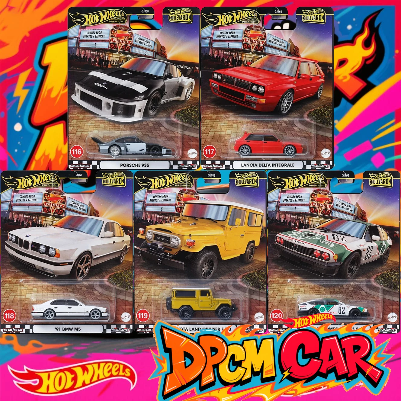 

In Stock Hot Wheels Boulevard 1:64 2025 - Mix 1A Bmw M5, Diecast Vehicle Premium Collectible Model Cars New Unopened, Ship Now