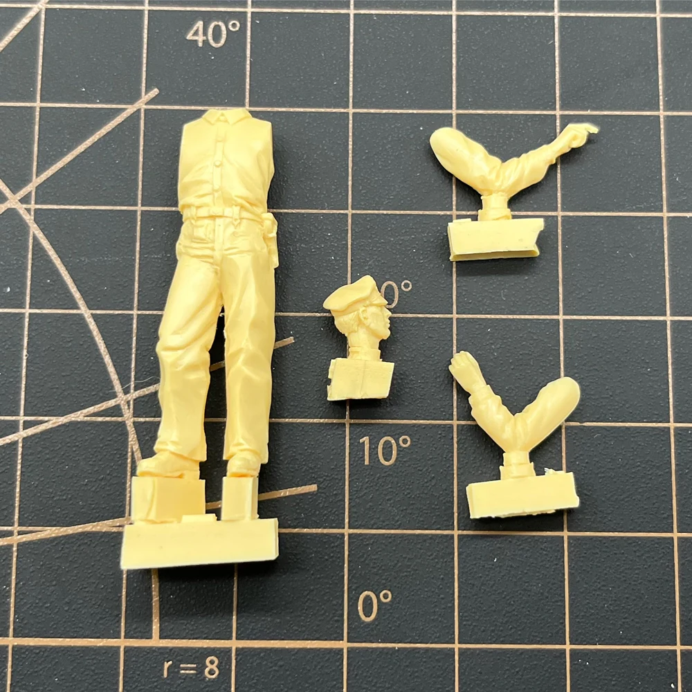 Kits de figurines en résine 1/35 GK, thème militaire, non assemblé et non peint, 163RKC