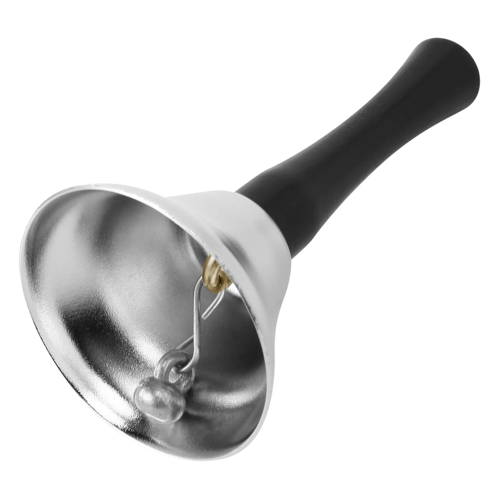 

Набор ручных колокольчиков AEF5-24, 24 штуки, из серебристой стали, с черными деревянными ручками, диатонические металлические колокольчики, музыкальные перкуссионные инструменты (никелированные)