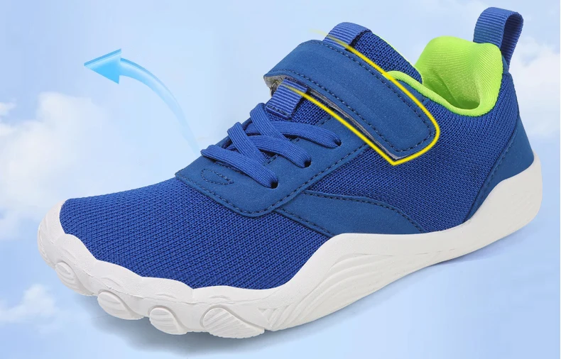 Kinder Barfußschuhe Jungen Mädchen Sneaker Aqua-Schuhe Natürliche Spreizschuhe Breite Zehenpartie Schnelltrocknende Wasserschuhe Strand- und Schwimmschuhe – Detail 6
