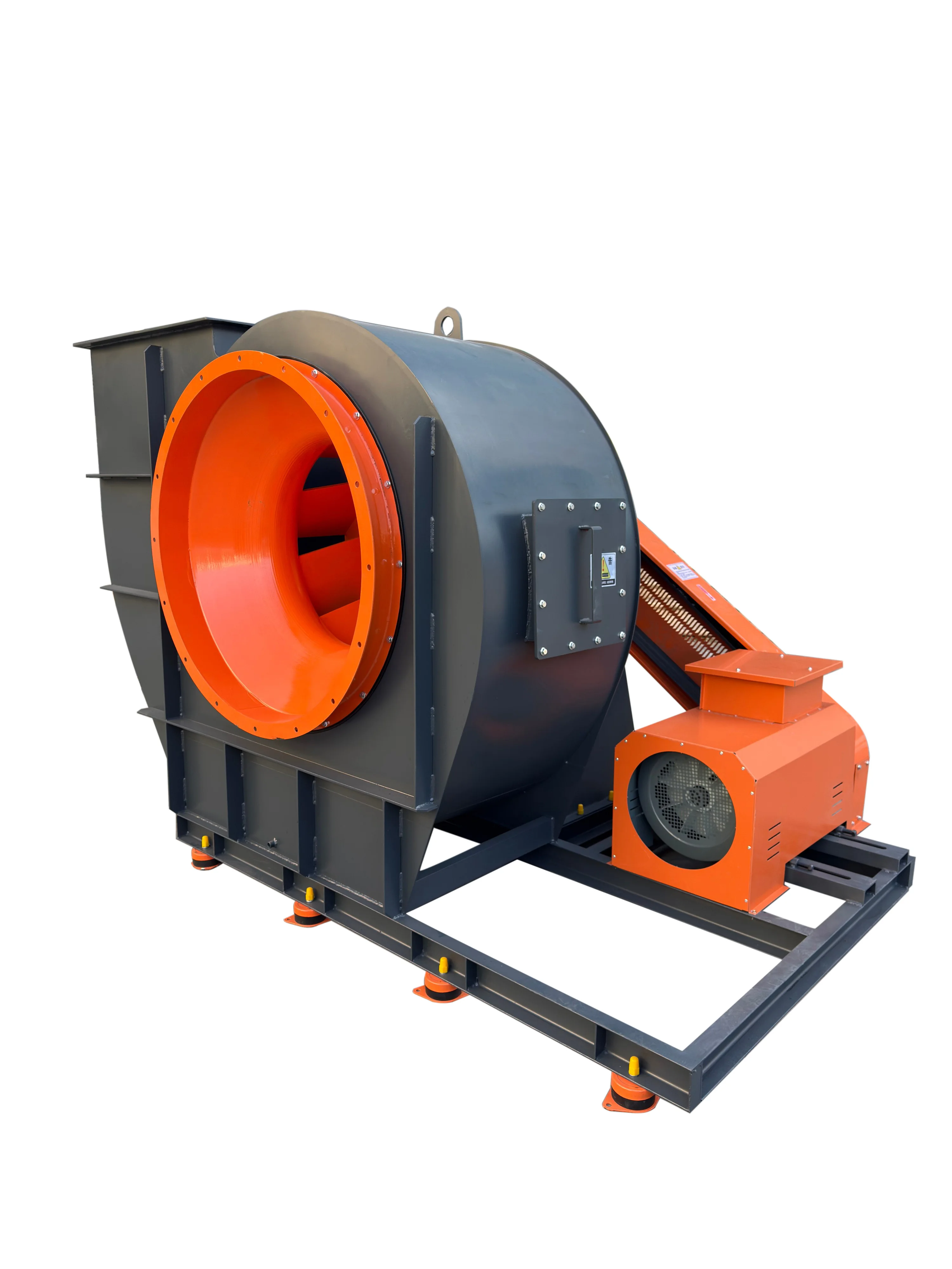 4-72C 7.1C 11-4 Soplador de alta presión/temperatura de bajo ruido Ventilador centrífugo de escape de polvo resistente industrial