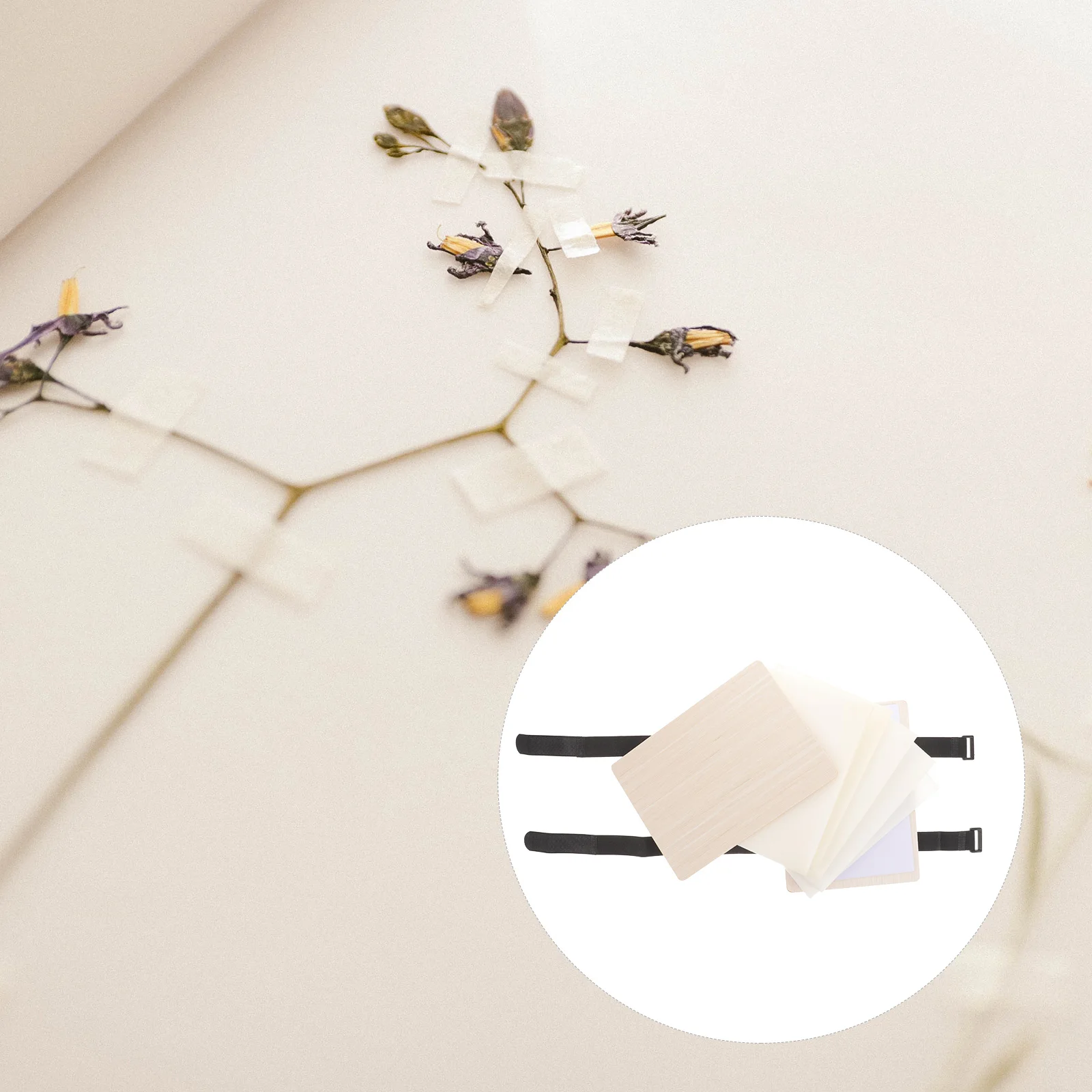 

6 Layers Flowers Kit DIY Plant Specimen Tools Microwave Dry Fruit Press Tool Layered Embossing Board Leaf Press Set Storage