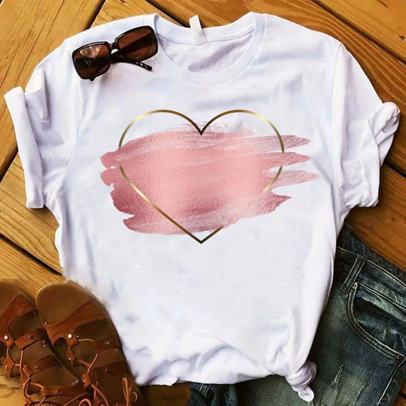 Cute 90s Women Shirt Fashion Message Funny Letters Fashion Short Sleeve Graphic Printed Top Tshirt Nice  Womens T T-shirt