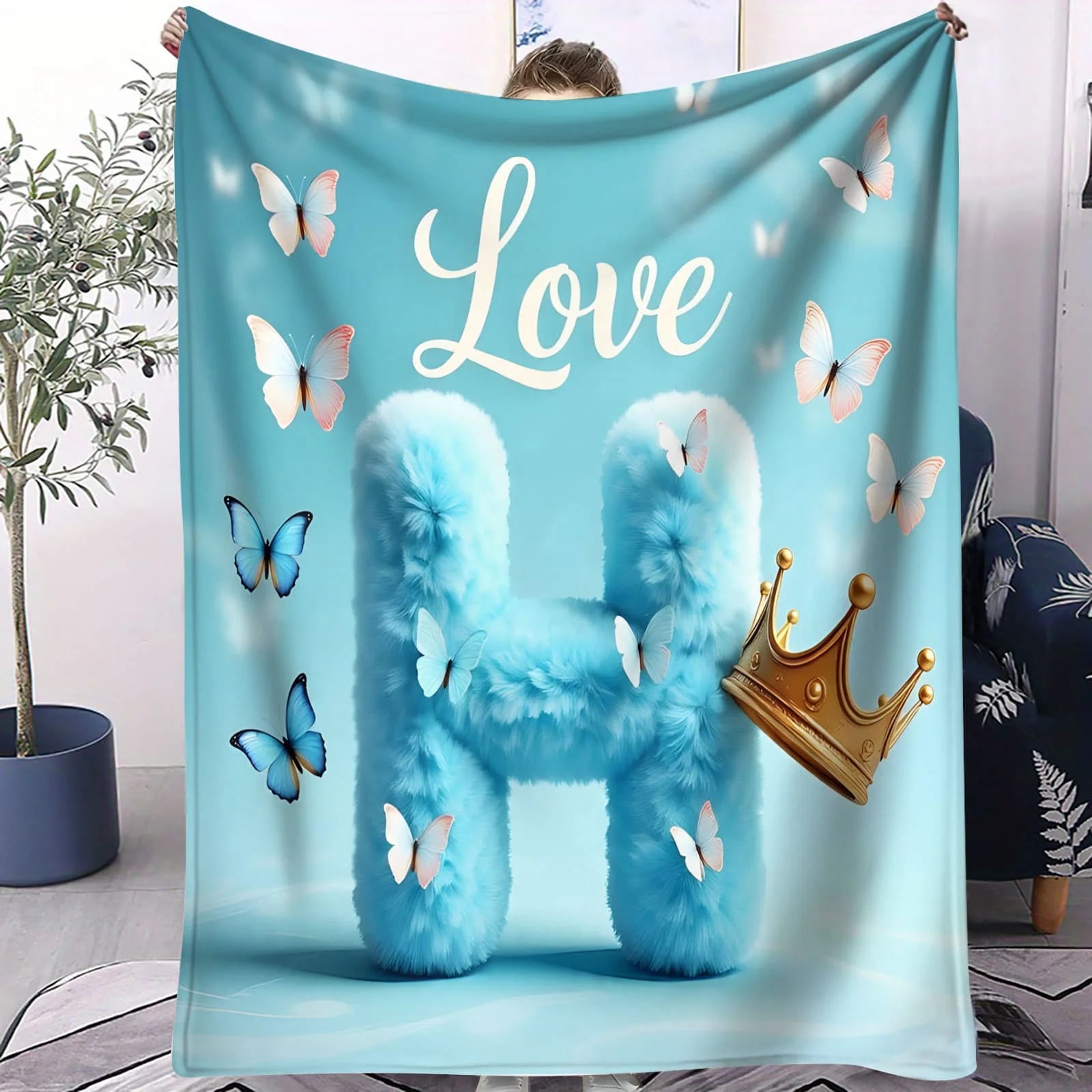 Manta Con Letras 'X… - image