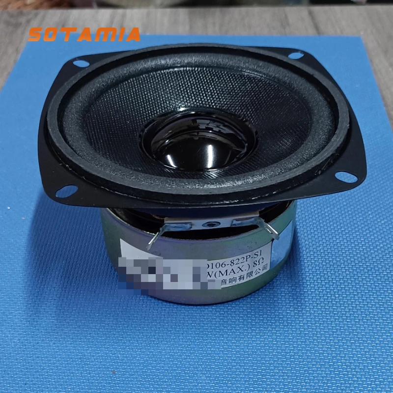 

SOTAMIA 1PCS 4 Inch Subwoofer 70 Magnetic 8 Ohm 40W Audiophile Audio Speaker Powerful Bluetooth Speaker Home Theater