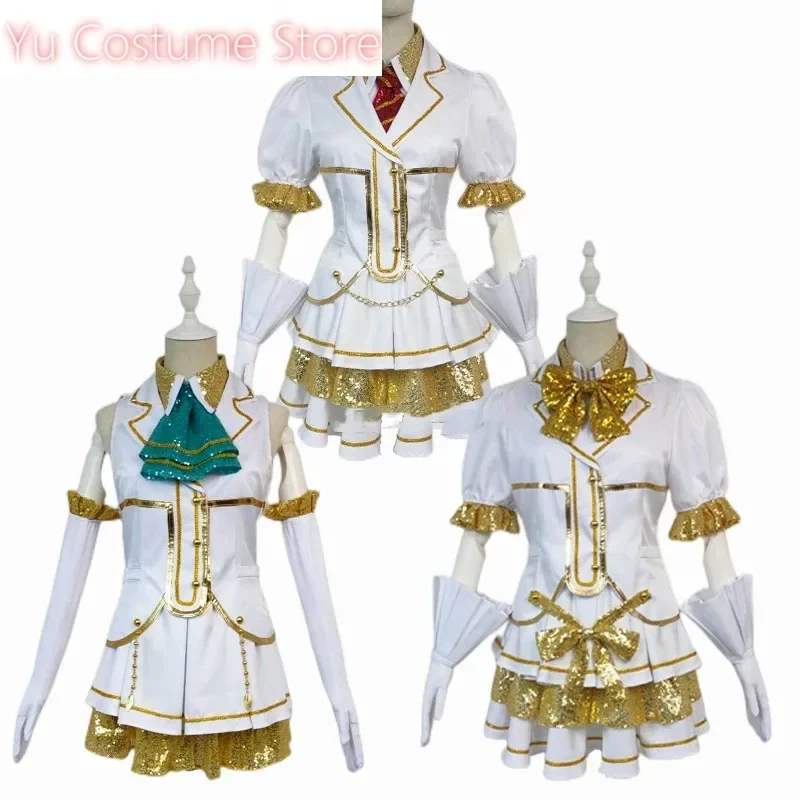 Anime Lovelive! A-RISE Kira Tsubasa/Yuki Anju/Todo Erena Sweet Lovely SJ Uniform Cosplay Costume Halloween Party Outfit