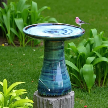 10 best sales पक्षी स्नान आउटडोर - №7