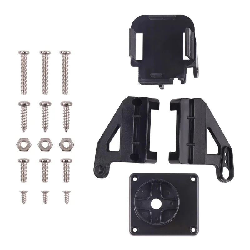 

SG90 2DOF Servo Gimbal Plastic Bracket MG Dual-Axis Mechanical Arm for RC Fixed-Wing Aircraft DIY Two-Degree-of-Freedom Hobby Ki