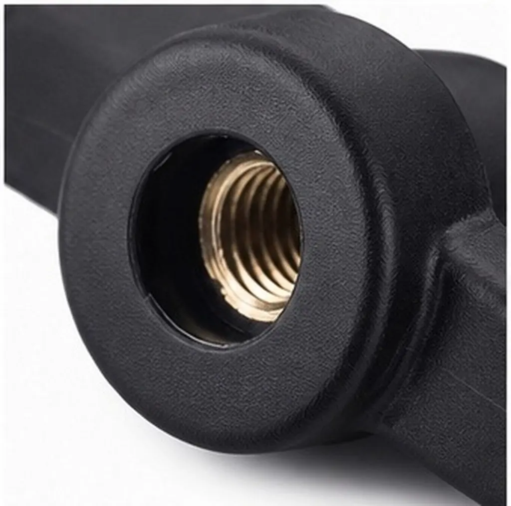 10Pcs Ergonomic Clamping Handle Knobs M6 Threaded Thumb Nuts Quick Release for T Track Woodworking Router Drill Press Jigs