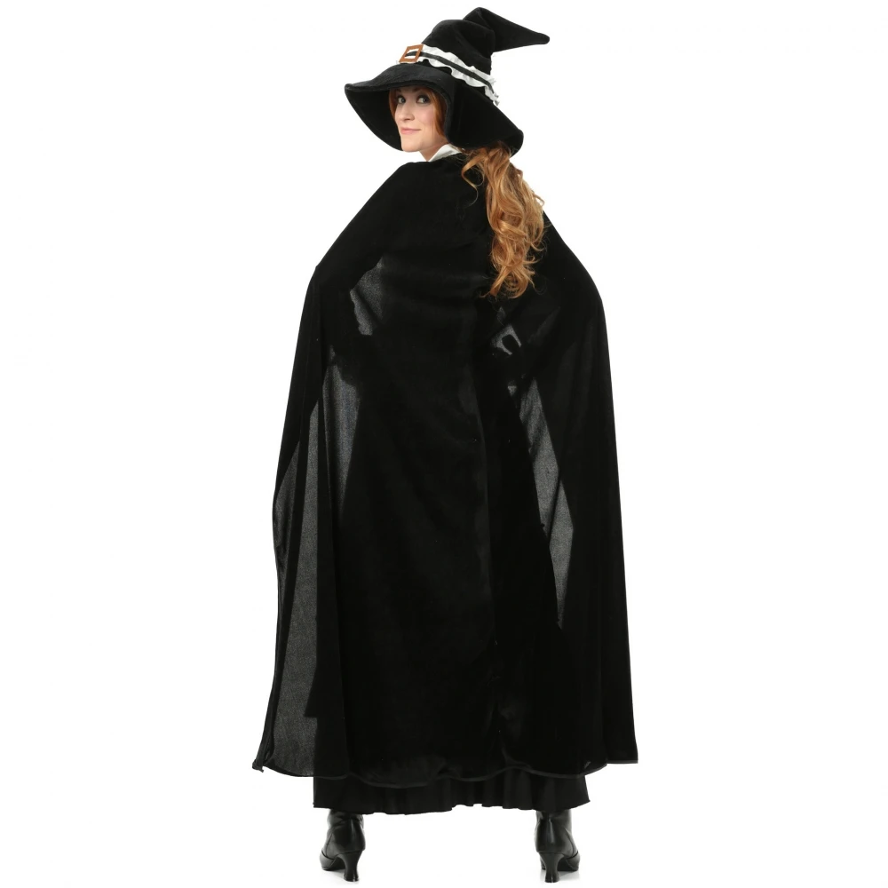 loween Magic Witch Cloak Evil Witch Cosplay Costume Adult Role Play Stage Performance Clothing Ethnic Stage Costume Women