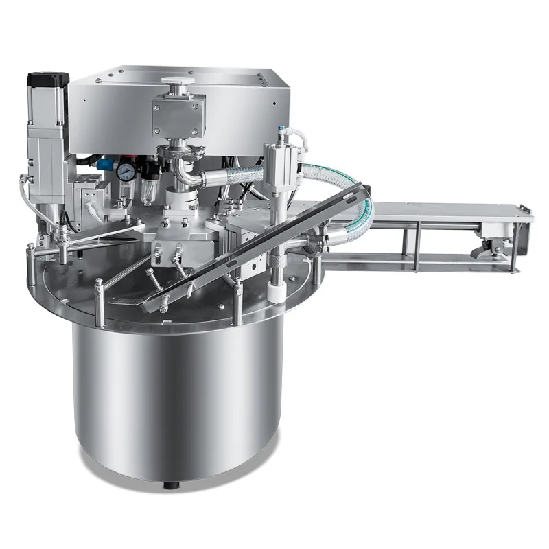 

Automatic screw cover desktop turntable laundry detergent self-supporting suction nozzle bag filling machine soy milk traditiona