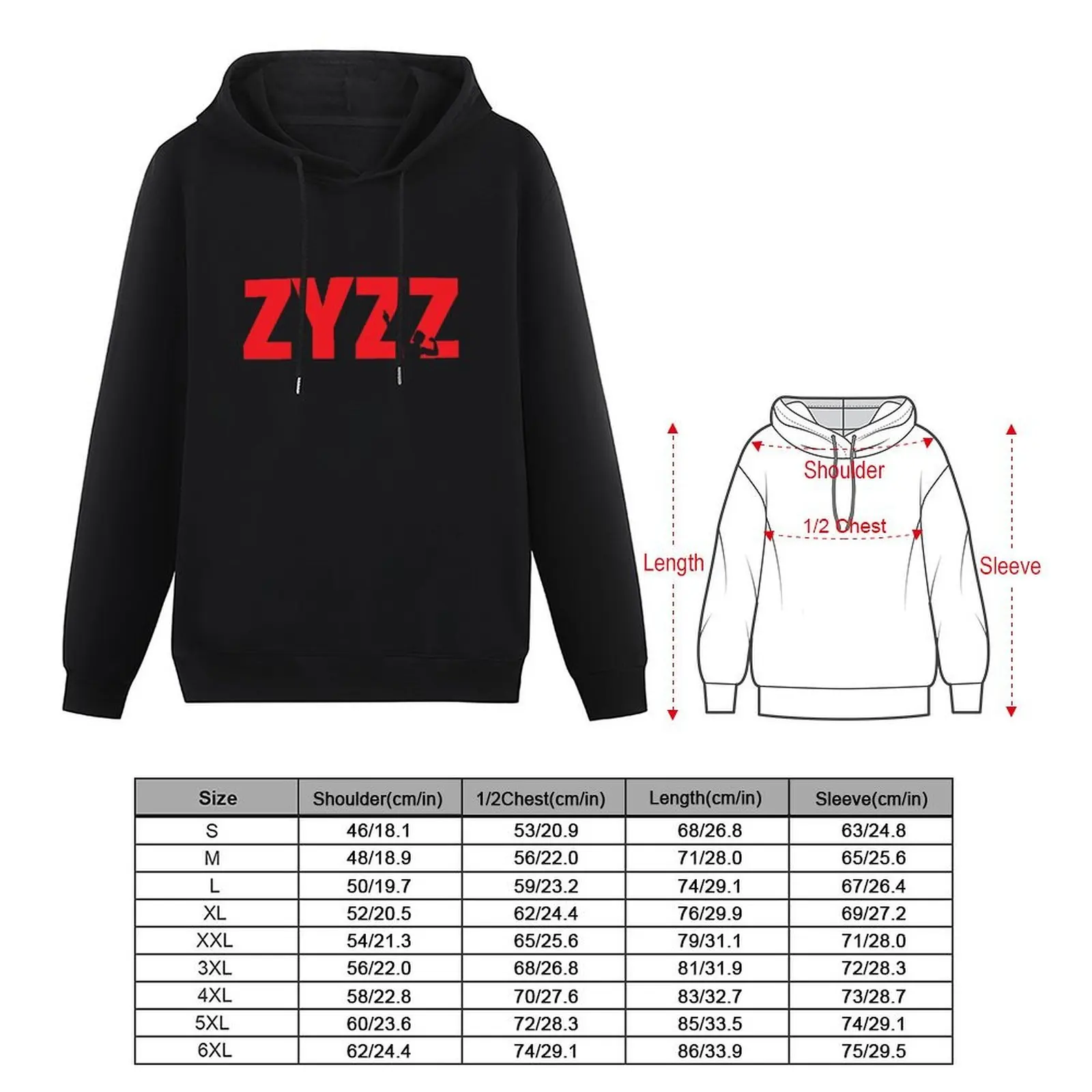 Zyzz Text Sickkunt Gym كمال الأجسام تحفيزية جمالية Veni Vidi Vici تصميم هوديي ملابس الشتاء الرجال هوديي كبير الحجم