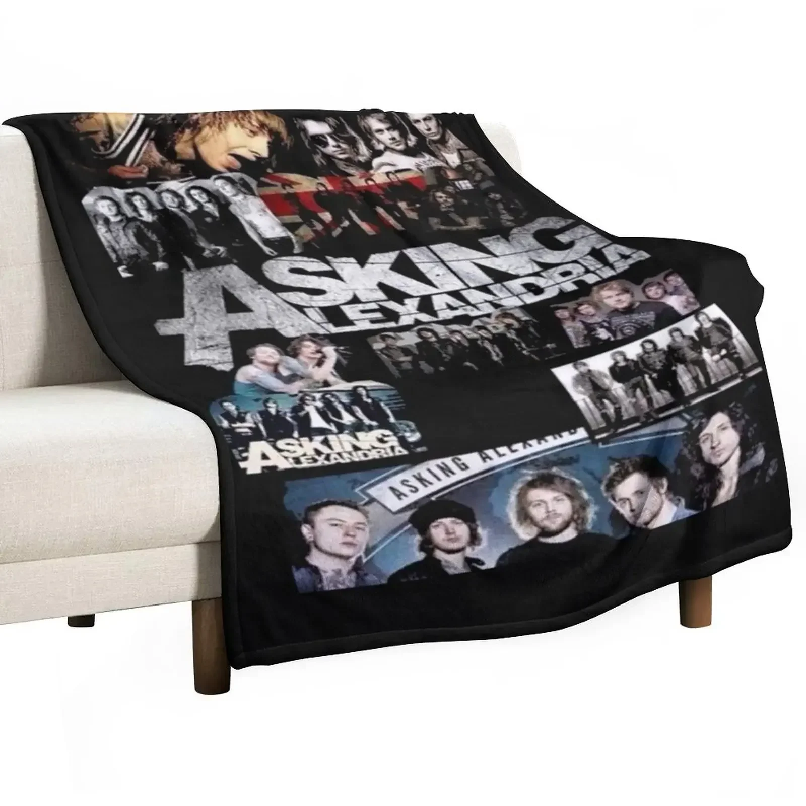 2 For Sale asking alexandria Throw Blanket Moving Blankets For Babys Large Kid'S Blankets