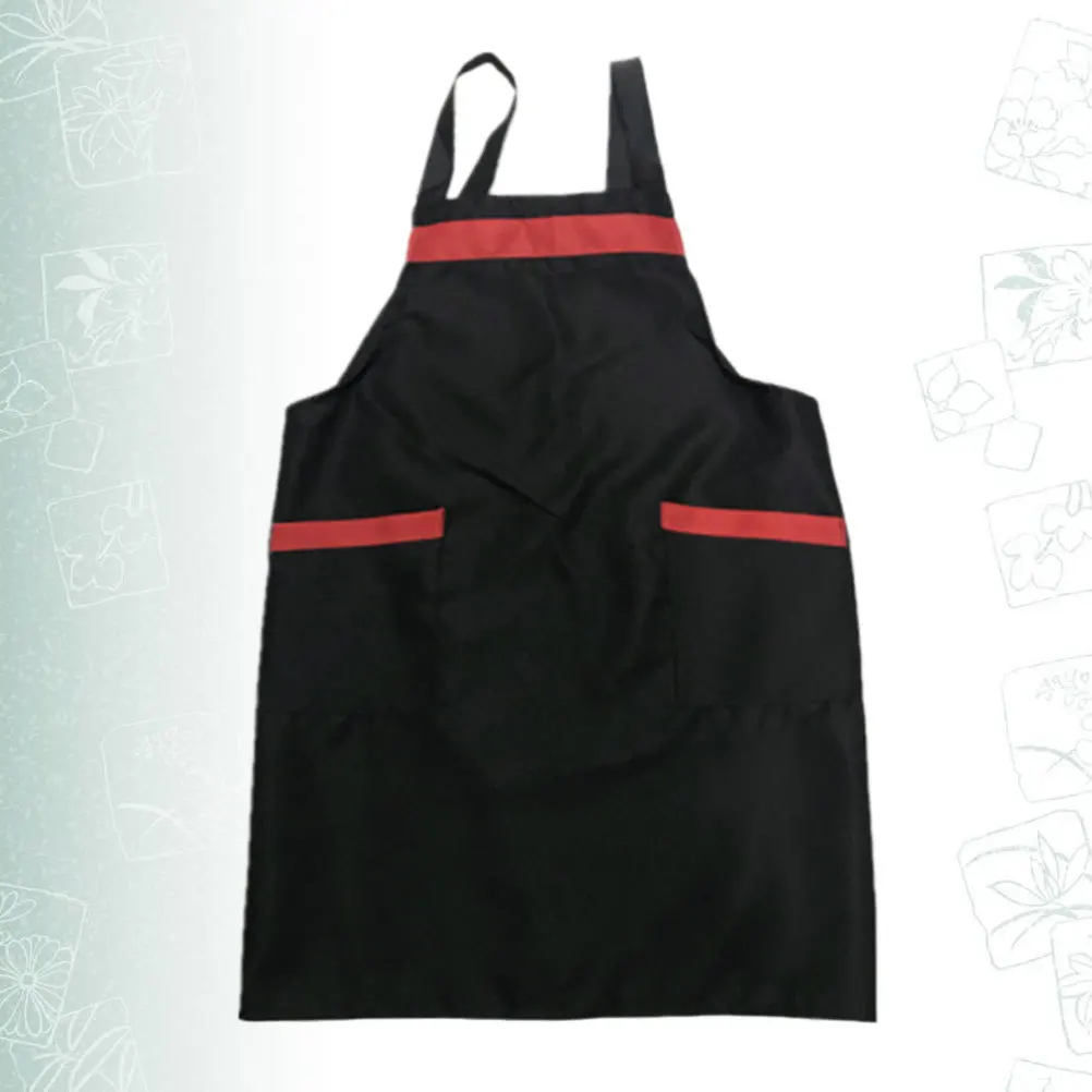 

1Pcs PVC Heavy Duty Waterproof Greaseproof Acid Resistant Alkali Resistant Halter Neck Apron for Kitchen Cleaning Carpentry Bbq