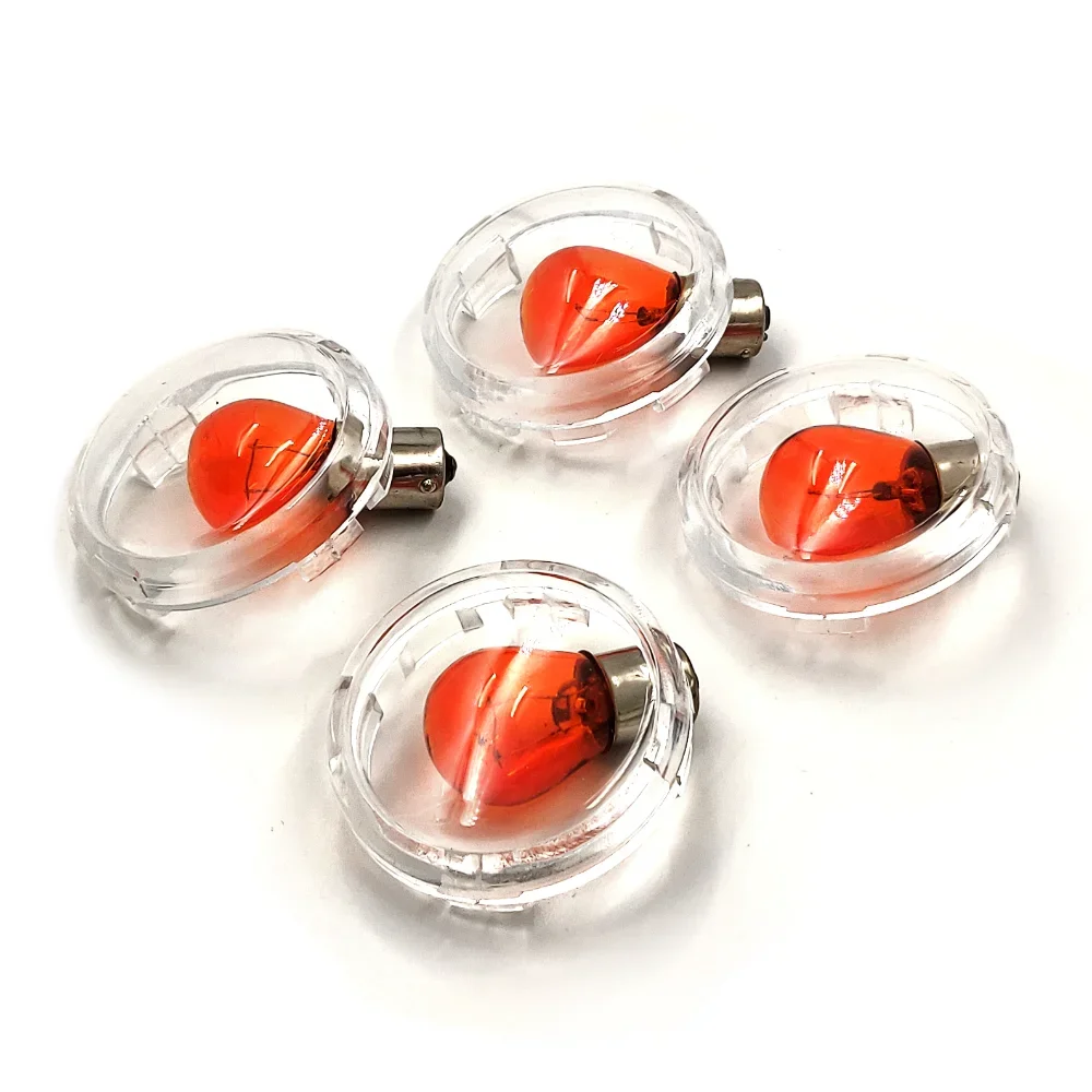 

Motorcycle Turn Signal Lens for Harley Davidson 2000-2016 Softail Dyna Glide Sportsters CLEAR