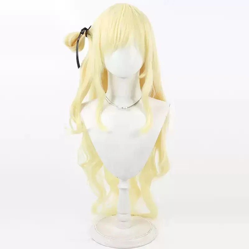 

2025 aaa Game Wuthering Waves Phoebe Cosplay Wig Long Curly Blond Heat Resistant Synthetic Hair Halloween Carnival Party Role Pl