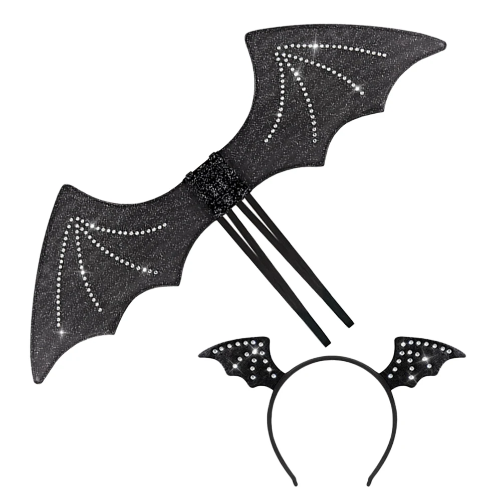 

Bat Wing Headb s Halloween Party Hair Decorations Lightweight Comfortable cosplay wing costume headdress hair accessories