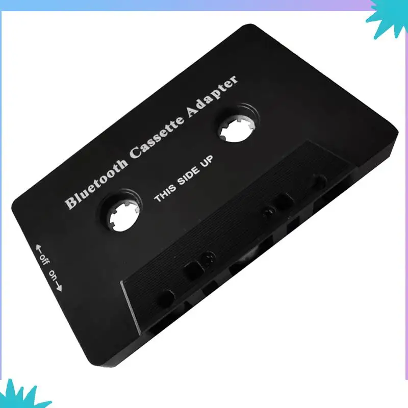 

ABZW 10X Universal Cassette Bluetooth 5.0 Audio Car Tape Aux Stereo Adapter With Mic For Phone MP3 AUX Cable CD Player