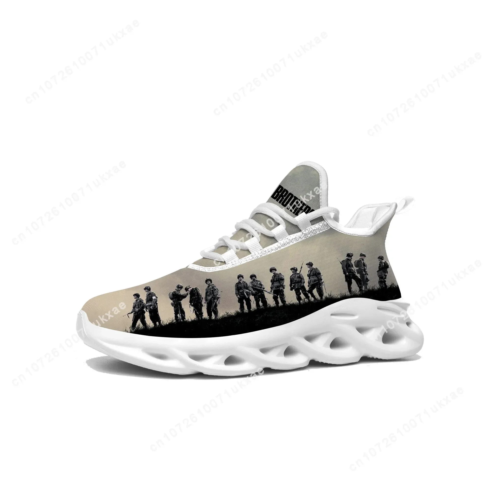 Band of Brothers Flats Sneakers Mens Womens Sports Shoes High Quality Easy Company Sneaker Lace Up Mesh Footwear custom Shoe