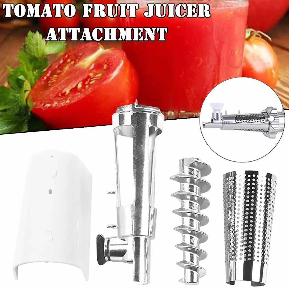 Tomato Fruit Juicer and Vegetable Strainer Parts Attachment For Kitchenaid Mixer Mincer Food Grinder Model KSMFGA