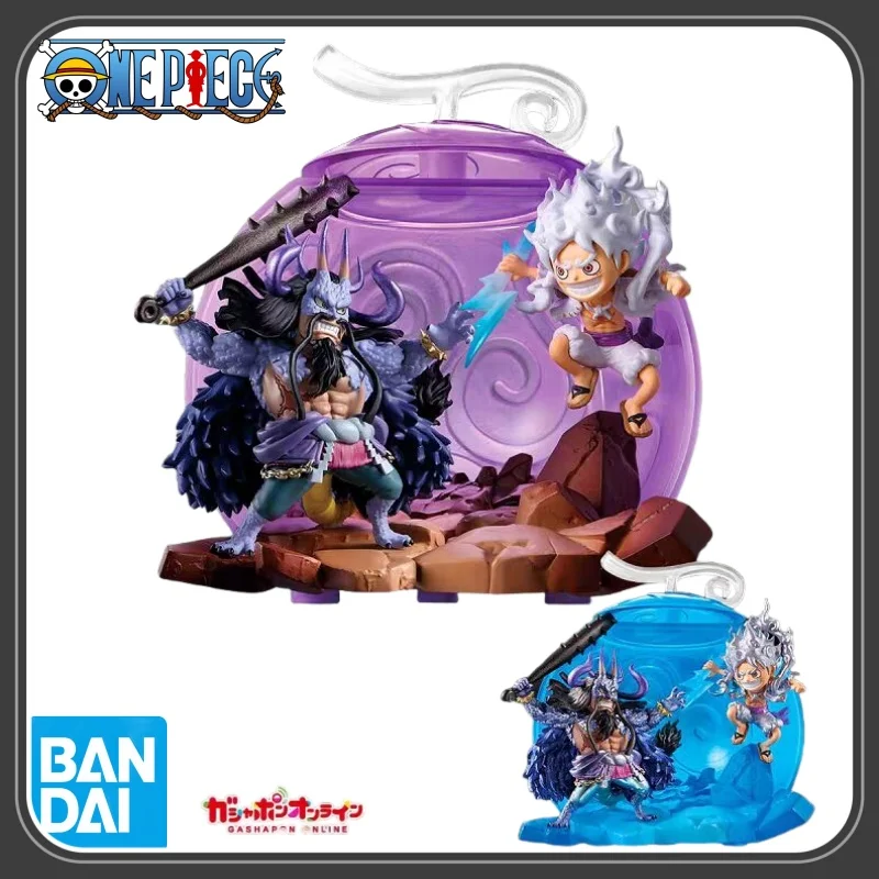 

Bandai Genuine One Piece Devil Fruit Gashapon Monkey.D.Luffy VS Kaidou Коллекция аниме-фигурок Модель игрушки Normal Special Ver, FS