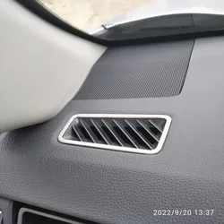 For Toyota Rav4 Rav 4 XA50 2019 2020 2021 2022 2023 2024 2025 Interior Accessories Front  Air Vent Trim Cover Garnish Metal 2pcs