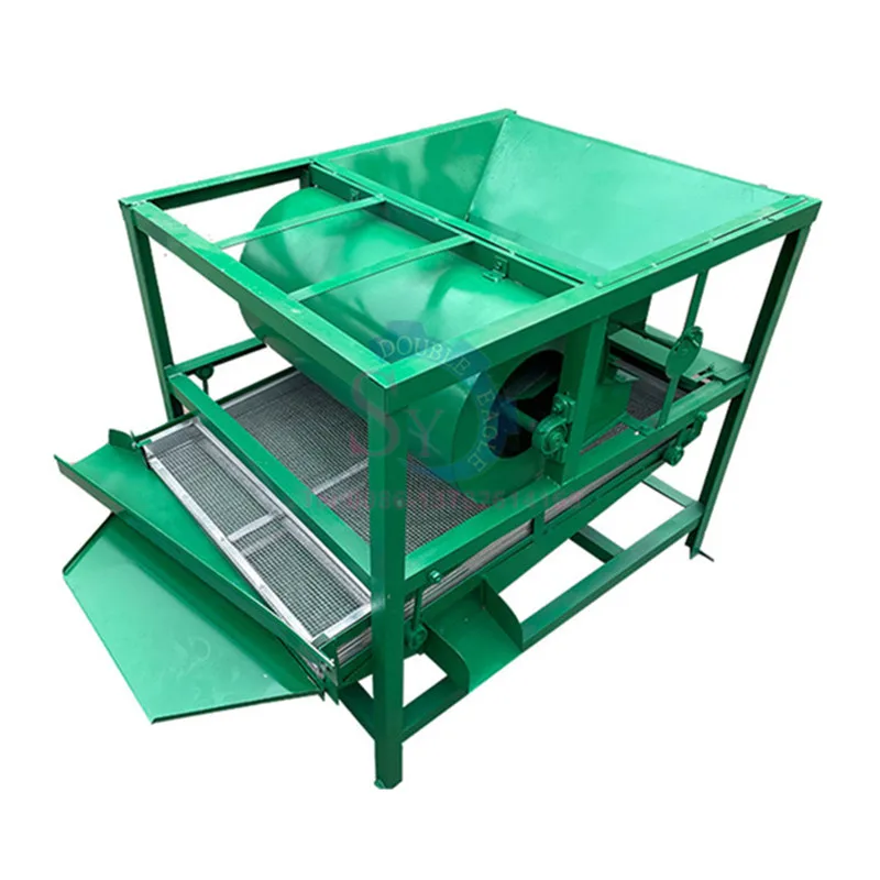 Multifunctional Grain Cleaning Sieve Soybean Wheat Seed Vibration Screening Machine Fine Air Screen Cleaner Gravity Separator