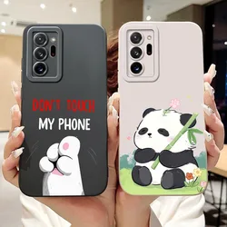 Lens Protective Case For Samsung Galaxy Note 20 Ultra / Note 20 Lovely Soft Silicone Back Cover For Samsung Note20 20Ultra 5G