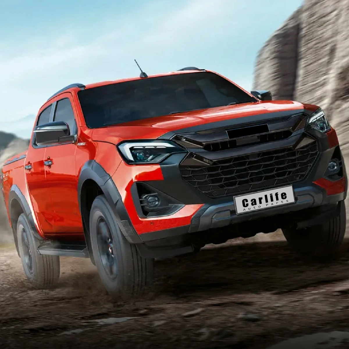 

Best Quality Bumpers Body Kit Use for ISUZU 4X4 Dmax 2019-2023 Modified to 2025 V CROSS.