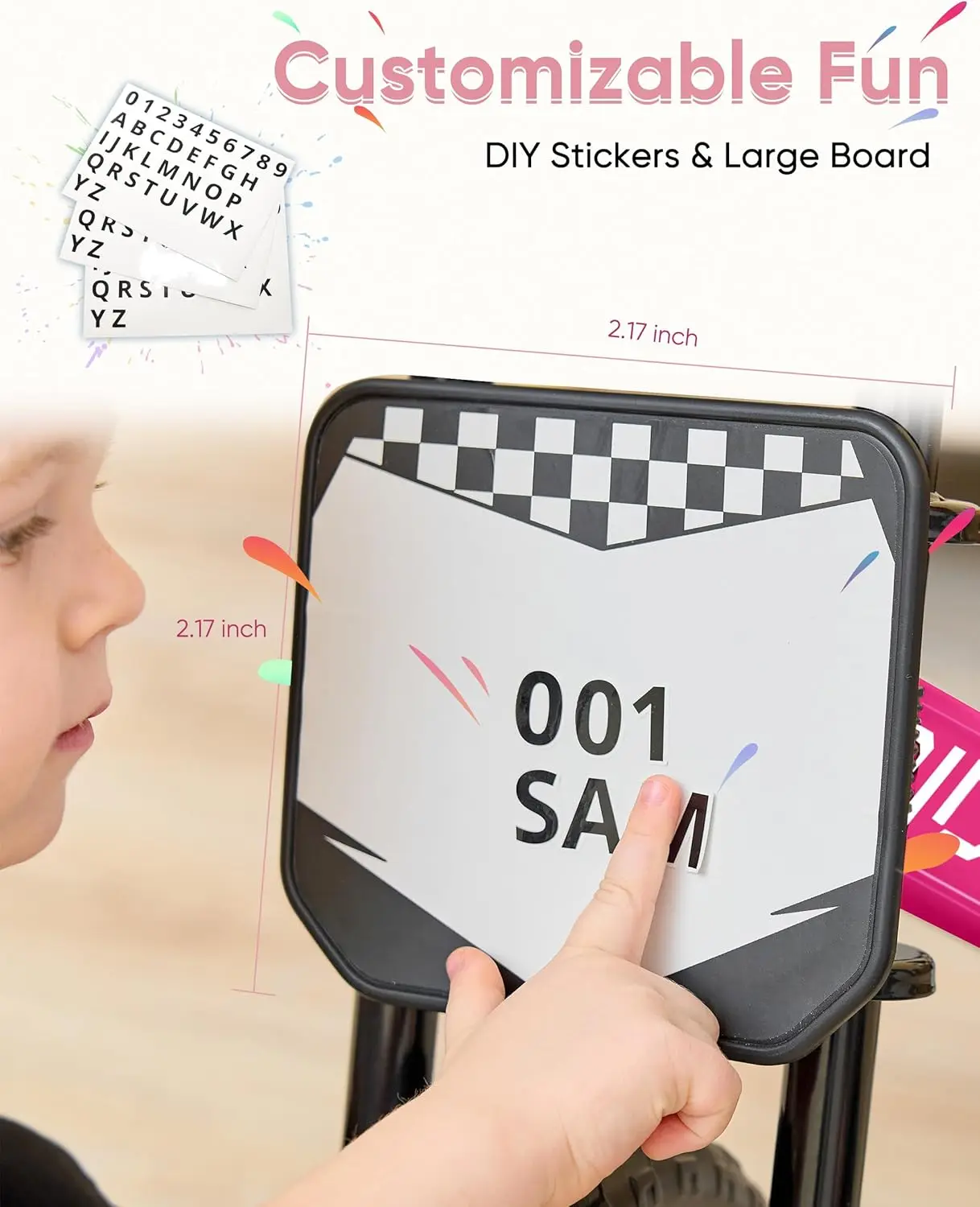 Kids Balance Bike 2 Year Old, Toddler Balance Bikes for 2 to 5 Year with Adjustable Shock-Absorbing Seat, Balance Bike 3 Year Ol