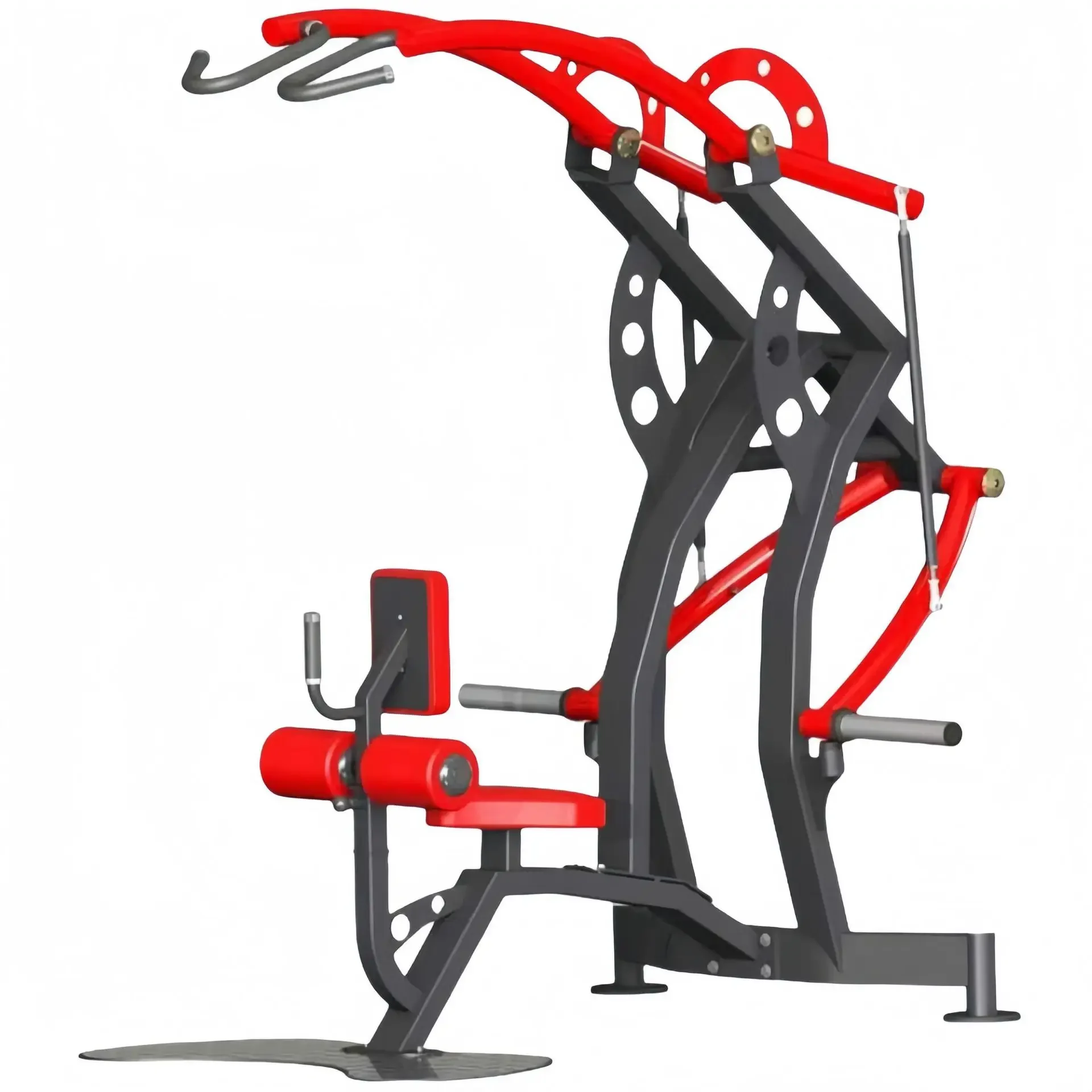 Hanging piece type high-pull back muscle trainer, gym equipment high-pull rowing boat trainer