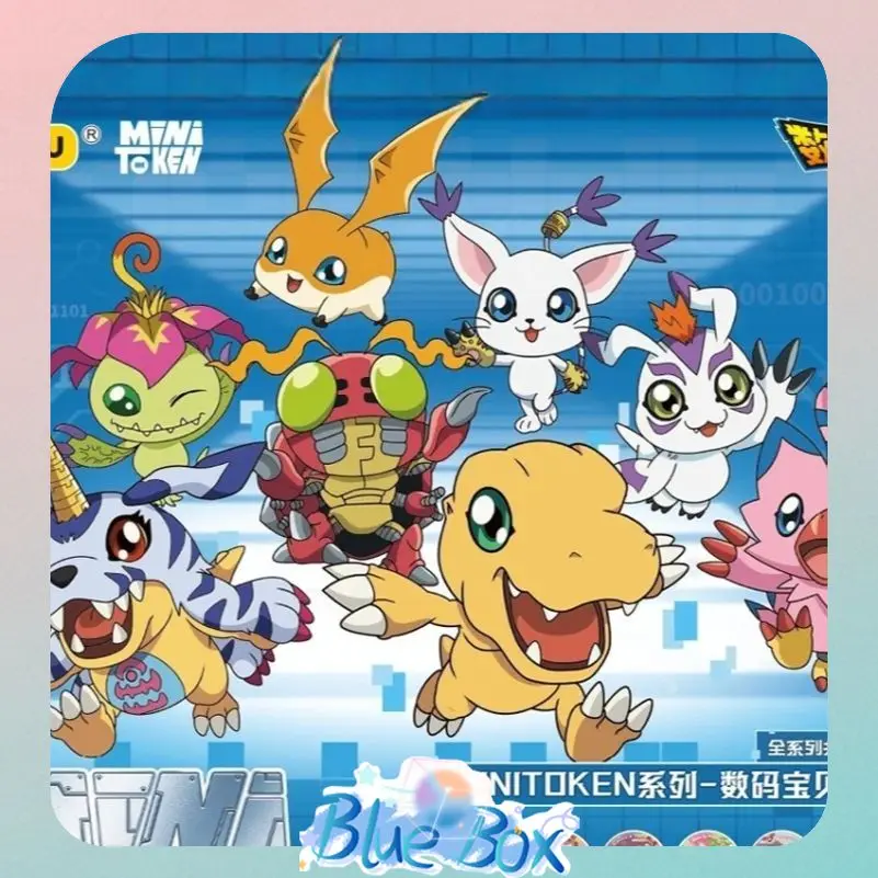 Badge Miniature Officiel KAYOU MINITOKEN Série Digimon Adventure – Badge de Collection Anime sous Licence Officielle – Cadeau Idéal
